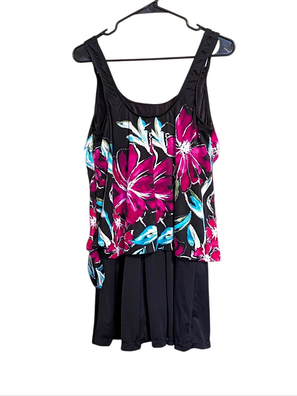 Maxine Floral Swim Dress - Picture 2 of 4